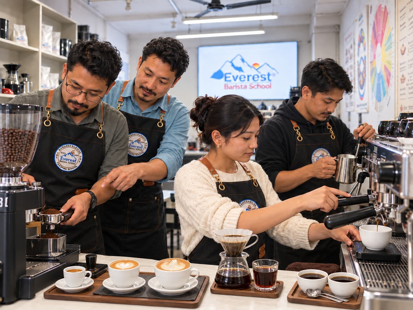 ONE-MONTH PROFESSIONAL BARISTA COURSE