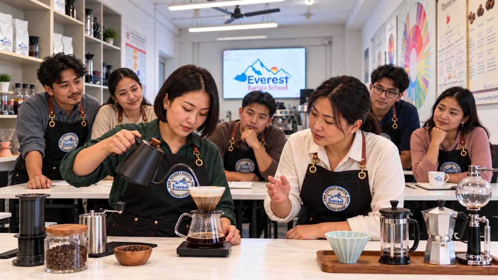 BREWING & MANUAL COFFEE COURSE